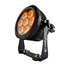 EVOLIGHTS GLACIER 7 LED PAR 7x10W RGBWA-UV IP65 oświetlenie sceniczne zewnętrzne