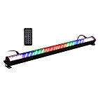 LIGHT4ME BASIC LIGHT BAR LED 8 RGB MKII listwa belka czarna BK + pilot IR POWYSTAWOWA