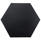 DNA AM3 BK acoustic panel set of 10 pcs black hexagonal soundproofing foam mat reverberation echo reduction