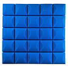 DNA AM5 BL acoustic panel set of 6 pcs blue self-adhesive foam soundproofing mat reverberation echo reduction