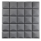 DNA AM5 GY acoustic panel set of 6 pcs gray self-adhesive foam soundproofing mat reverberation echo reduction