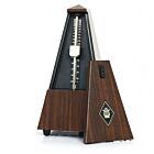 DNA MET1 mechanical metronome windable pyramid bell natural wood color 40-208 BPM