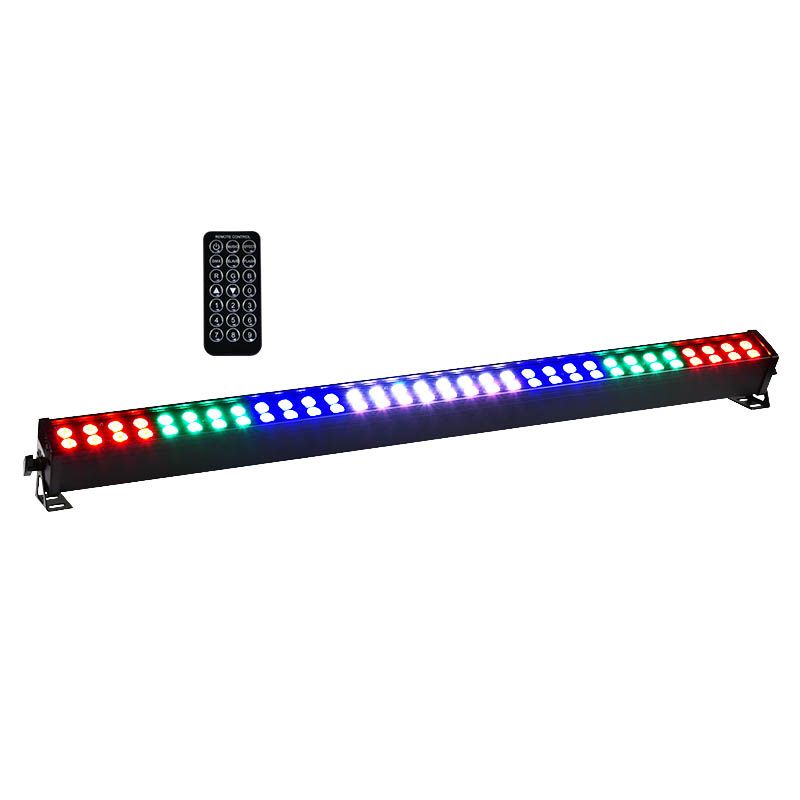 LIGHT4ME LED BAR 64x3W RGB 8 sections + remote