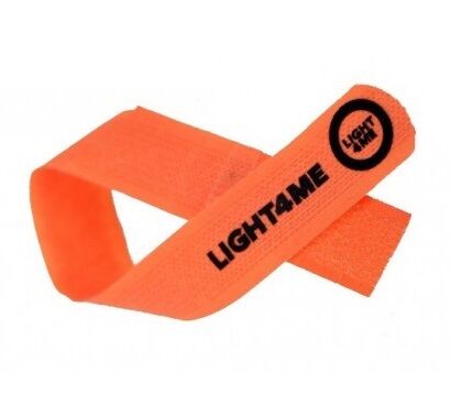 LIGHT4ME HOOK-AND-LOOP FASTENER 20x300 mm orange