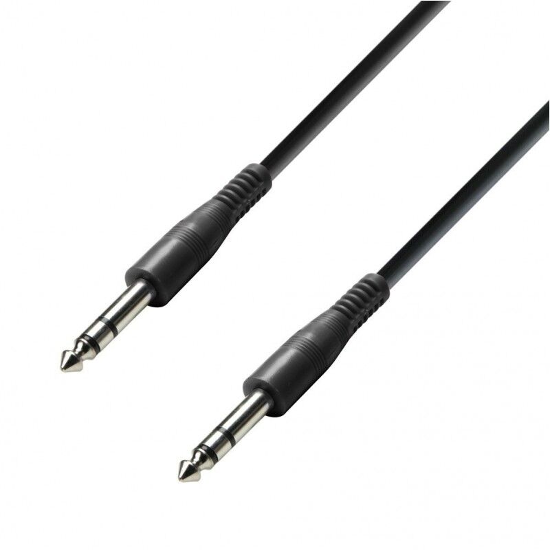 ADAM HALL jack stereo 6,3mm jack stereo 6,3mm 0,9m v1