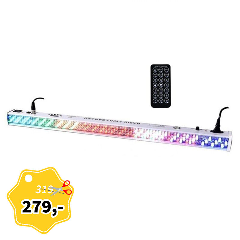 LIGHT4ME BASIC LIGHT BAR LED 16 RGB IR WH decorative lighting