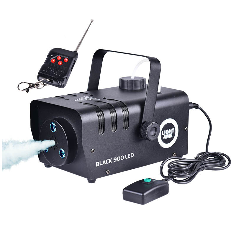 LIGHT4ME BLACK 900 LED fog smoke machine