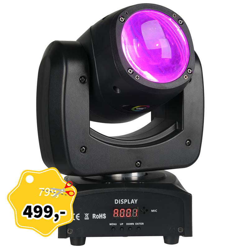 LIGHT4ME HYPER BEAM głowica ruchoma LED RGBW Osram 60W