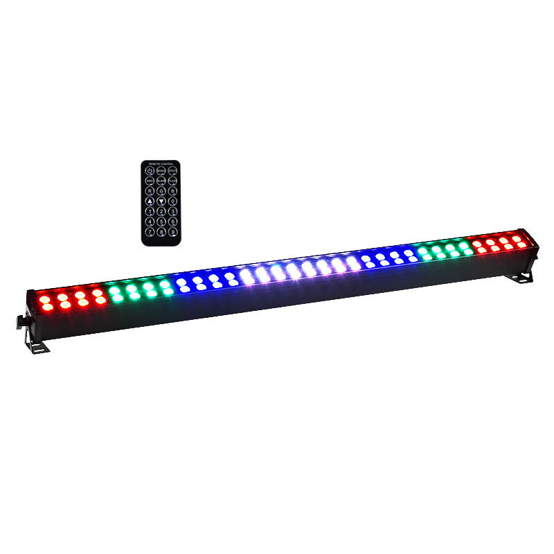 LIGHT4ME LED BAR 64x3W RGB listwa 8 sekcji + pilot