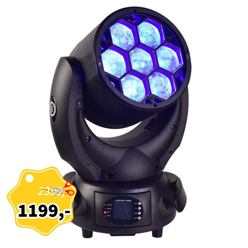 LIGHT4ME ROBO ZOOM WASH 740 głowica ruchoma LED RGBW