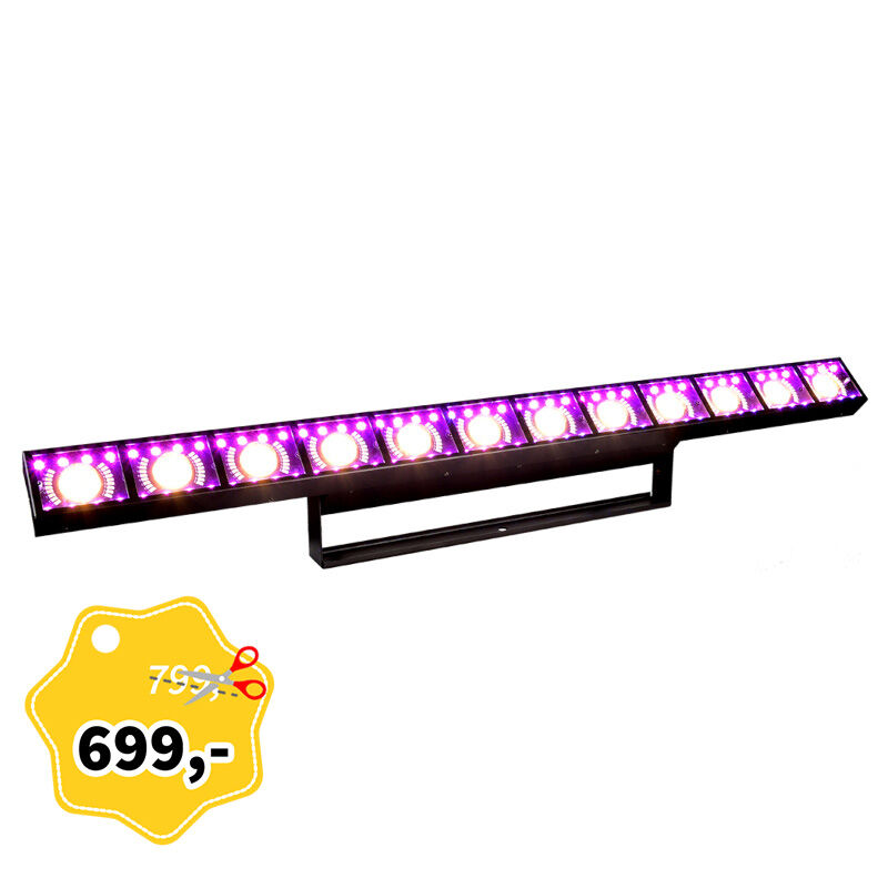 LIGHT4ME VENOM STROBE BAR listwa LED WW RGB stroboskop