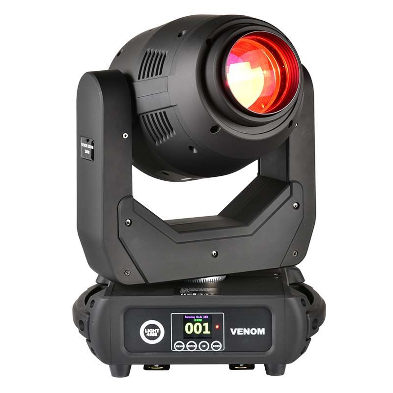 LIGHT4ME VENOM ZOOM 250 głowica ruchoma LED 250W Uszkodzona