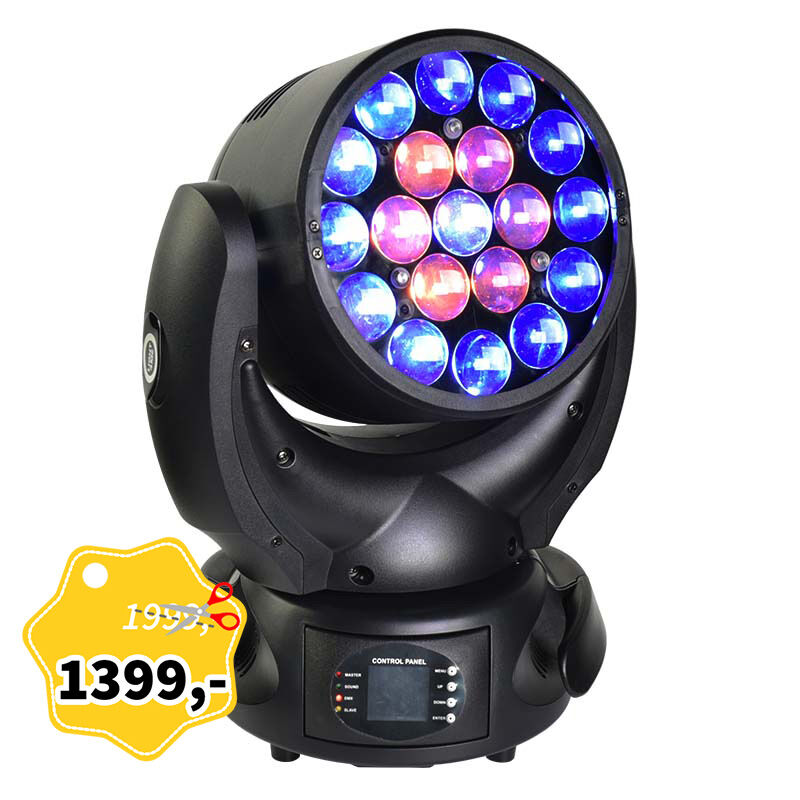 LIGHT4ME ROBO ZOOM WASH 1915 głowica ruchoma LED