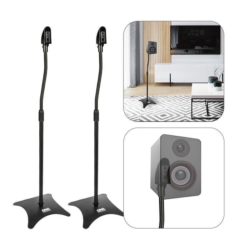 DNA SS 1 SET statyw stand stojak pod głośnik kolumnę zestaw 2 szt. regulacja 68-110 cm