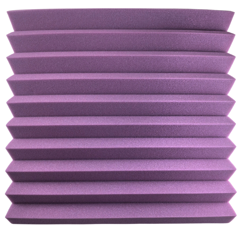 DNA AM4 PR acoustic panel set of 12 pcs purple self-adhesive foam soundproofing mat reverberation echo reduction