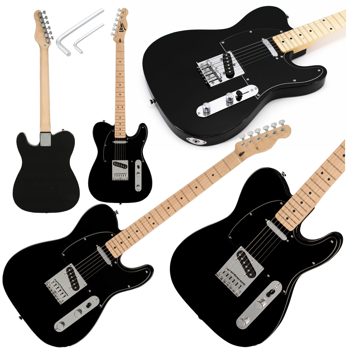 V-TONE ETL39 BK gitara elektryczna 4/4 telecaster 39