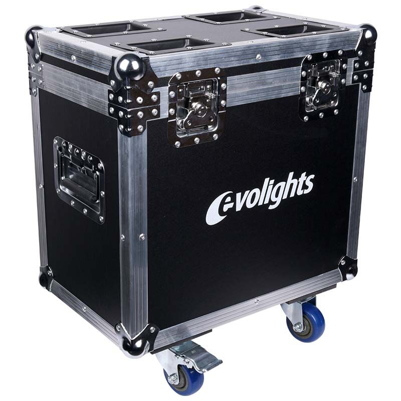 EVOLIGHTS NEO CASE BEAM SPOT 100W skrzynia transportowa na 2 głowice ruchome POWYSTAWOWE