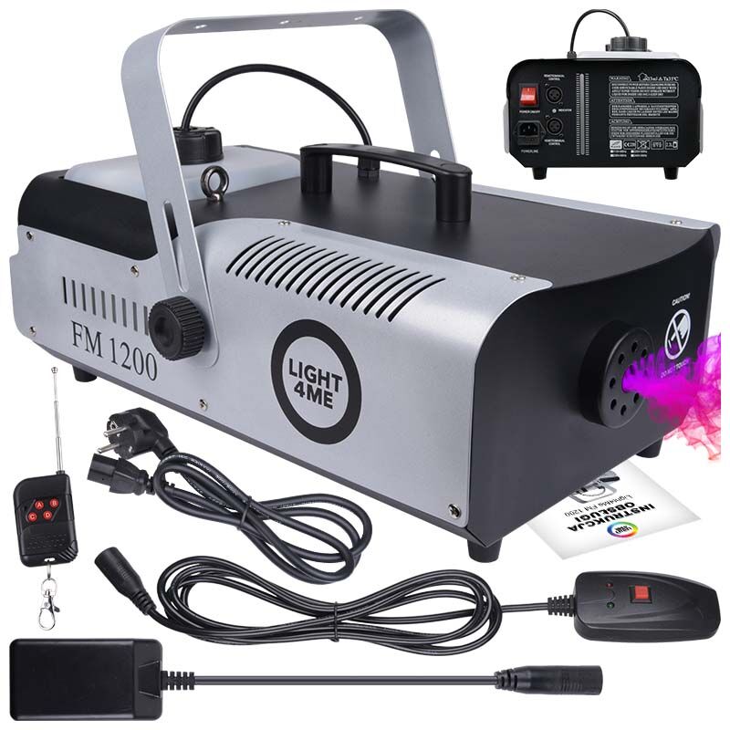 LIGHT4ME FM 1200 smoke fog machine with remote