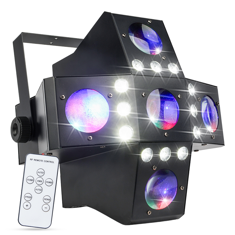 LIGHT4ME BEAMSTORM light effect LED RGBA-W dynamic lighting for event remote control