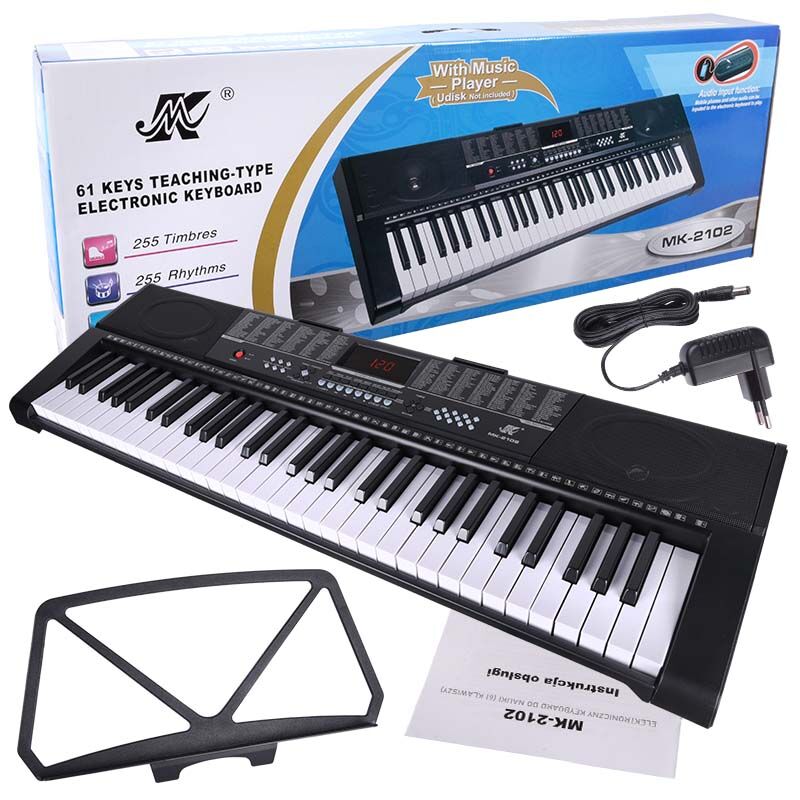 MK 2102 KEYBOARD organ keys for kids for learning to play USB MP3