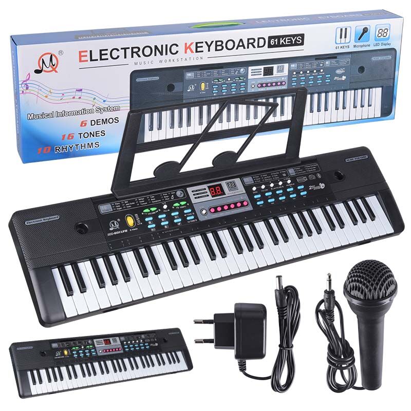 MQ 601 UFB KEYBOARD keys organ with microphone for children