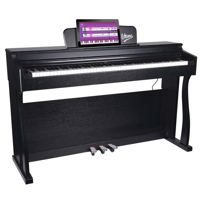 V-TONE BL-8808 BK pianino cyfrowe do nauki USB MIDI czarne