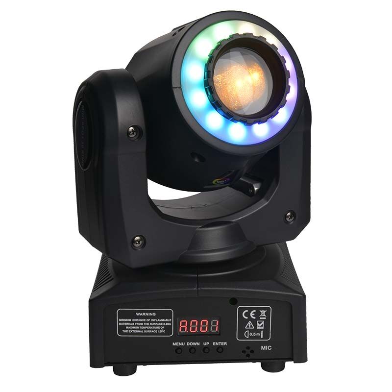 LIGHT4ME MINI SPOT 30 RING moving head LED stage lighting