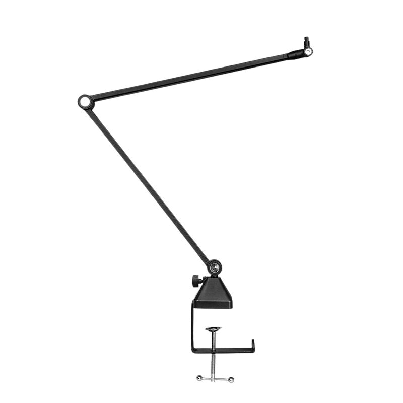 DNA TMS1 statyw mikrofonowy biurkowy wysięgnik ramię czarny solidny do 2 kg opaski zaciskowe zestaw