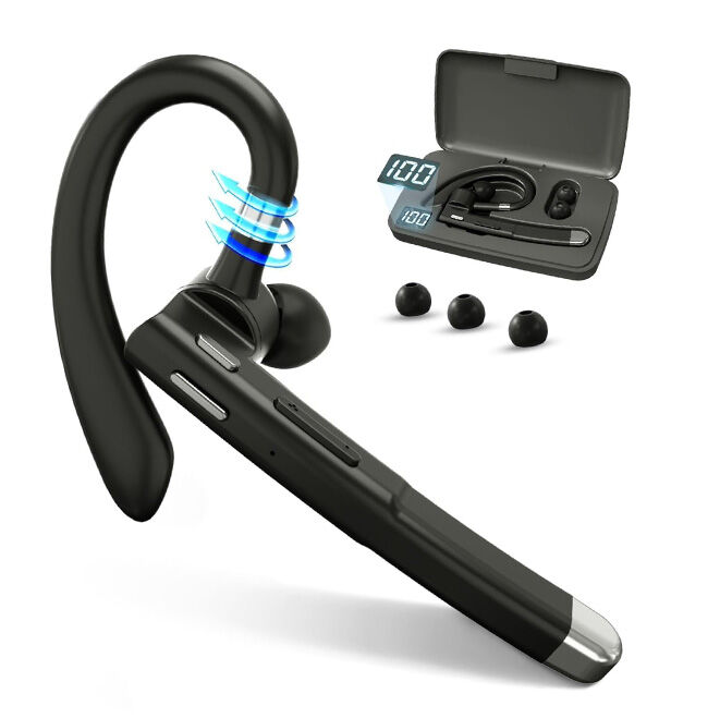 DNA EARPHONE 1 wireless in-ear headphone Bluetooth with microphone for calls 3 ear tips charging case