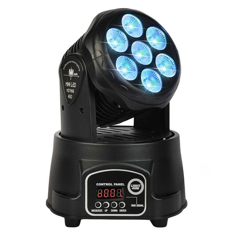 LIGHT4ME COMPACT PMH 7x8W głowica ruchoma LED wash Powystawowa