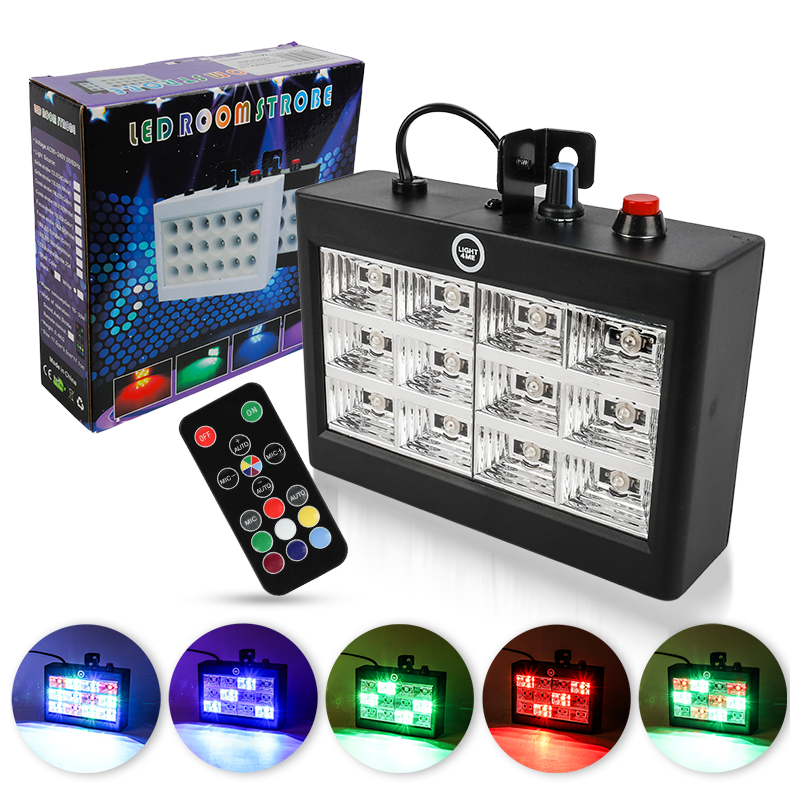 LIGHT4ME STROBE PANEL stroboscope RGB disco lighting blinder light effect LED