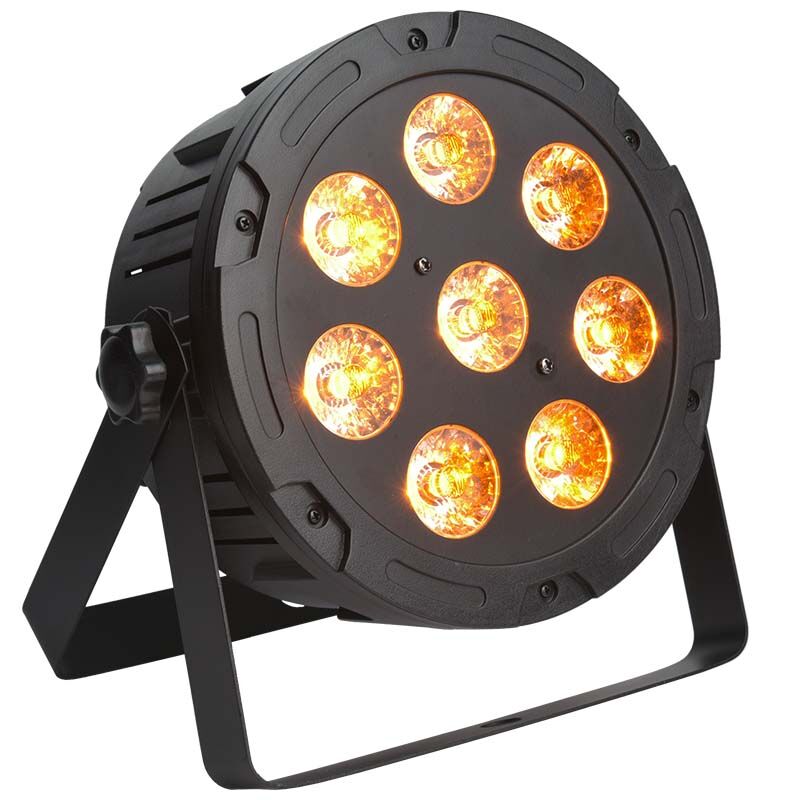 LIGHT4ME TRI PAR 8x9W MKII RGB LED slim flat spotlight