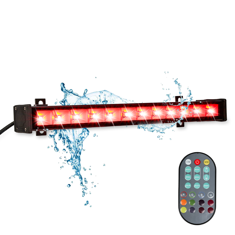 LIGHT4ME IP BAR 12 IR listwa oświetleniowa belka LED IP65 Bluetooth oświetlenie sceniczne sterowane smartfonem pilot